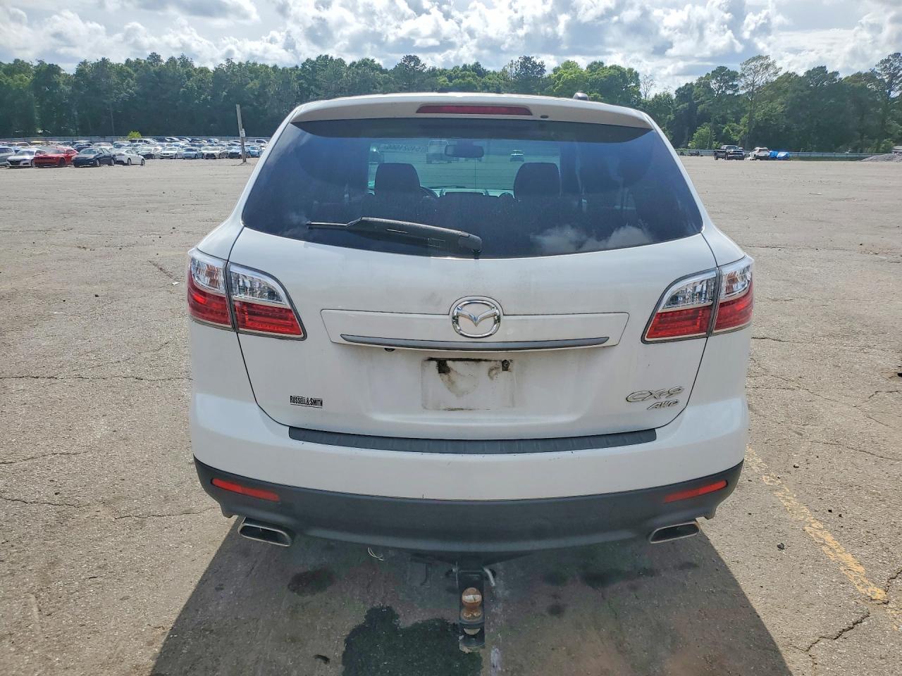 2012 Mazda Cx-9 White vin: JM3TB3DA9C0365459