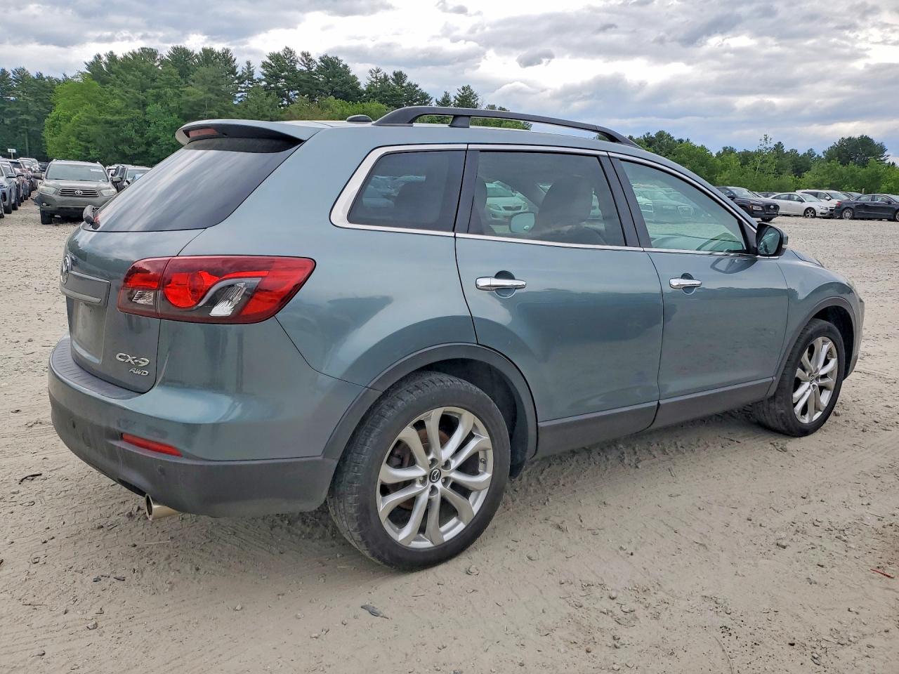 2013 Mazda Cx-9 Grand Touring Бирюзовый vin: JM3TB3DA9D0404584