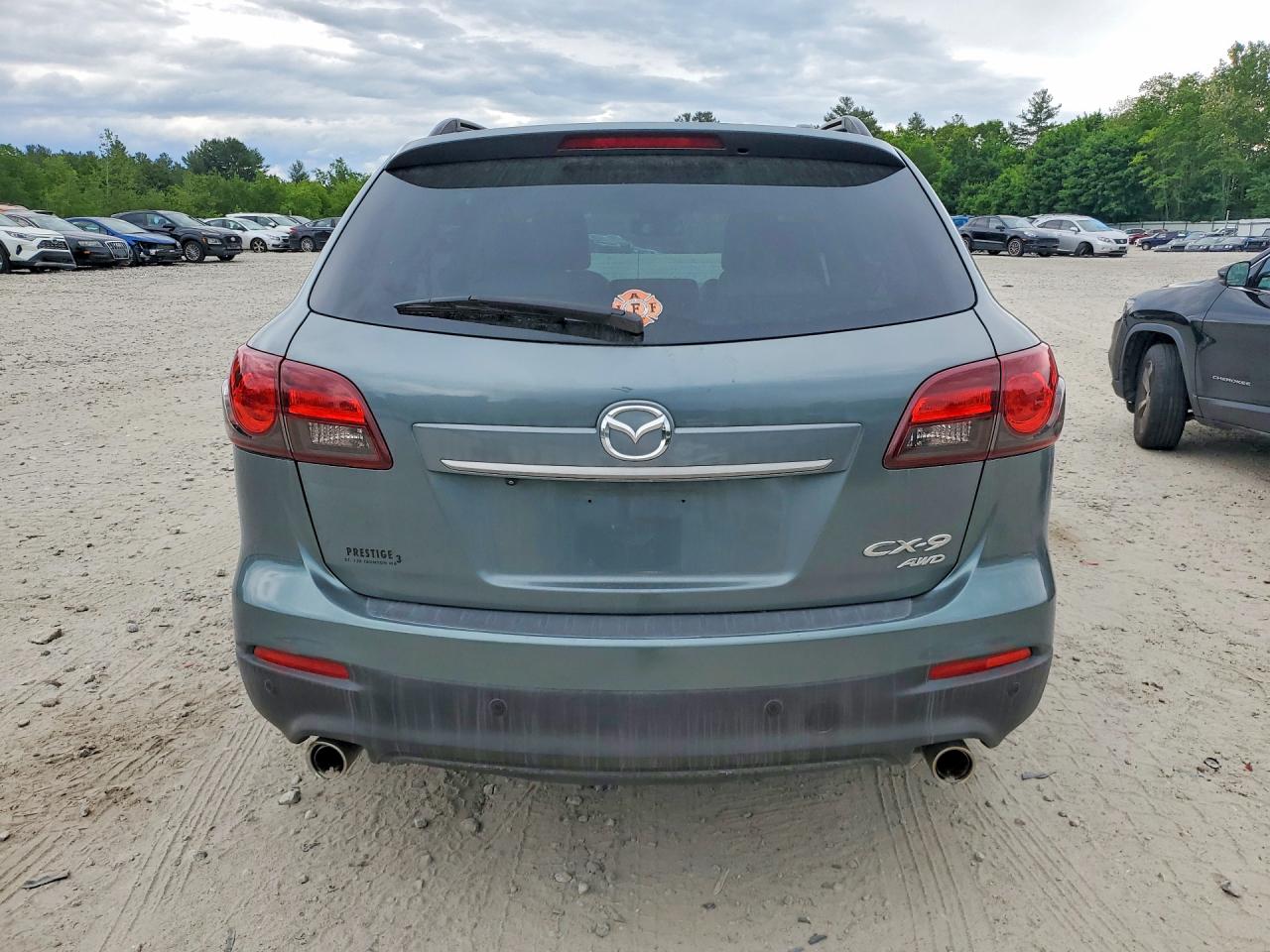2013 Mazda Cx-9 Grand Touring Бирюзовый vin: JM3TB3DA9D0404584