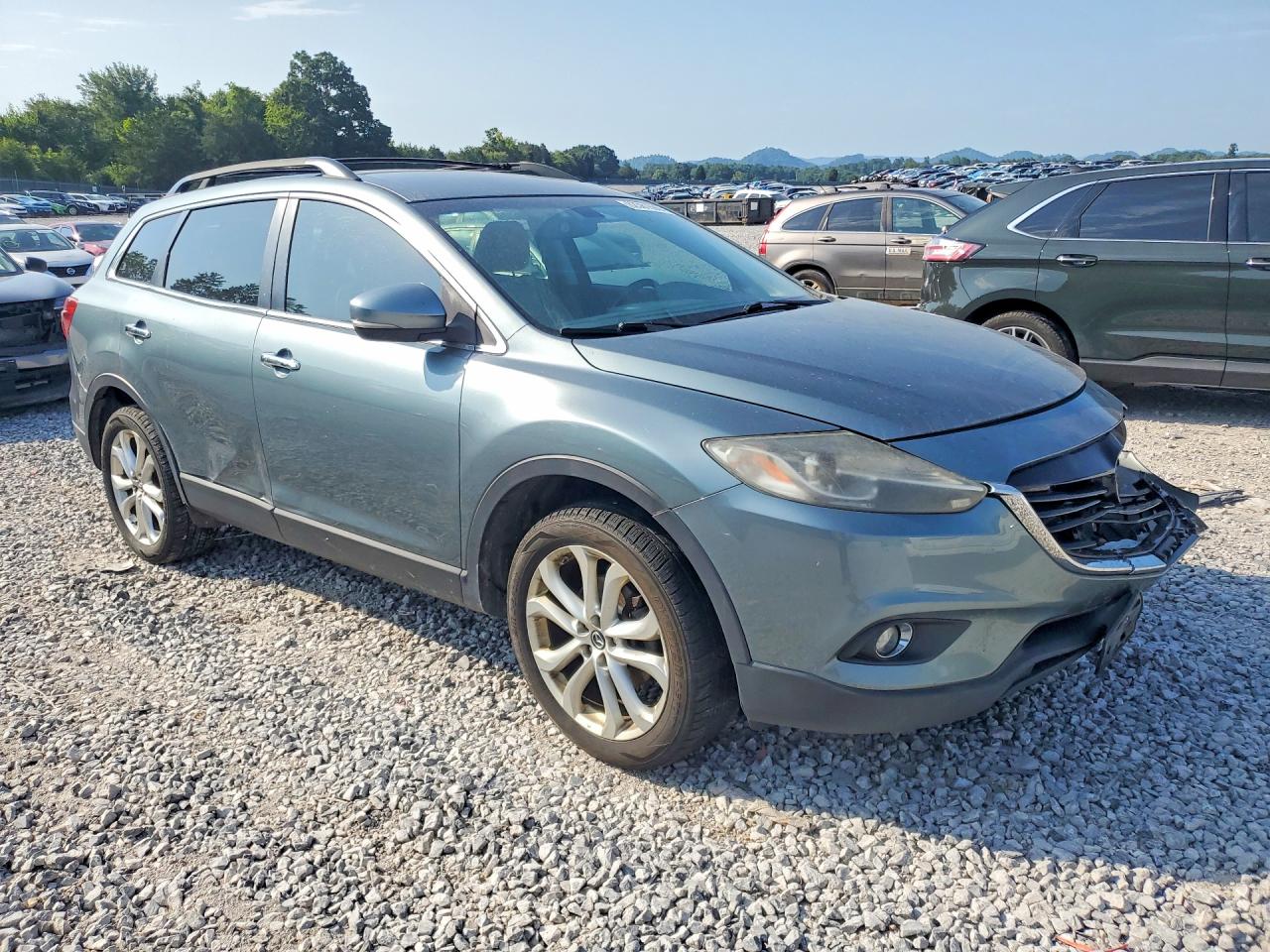 2013 Mazda Cx-9 Grand Touring Green vin: JM3TB3DA9D0423815