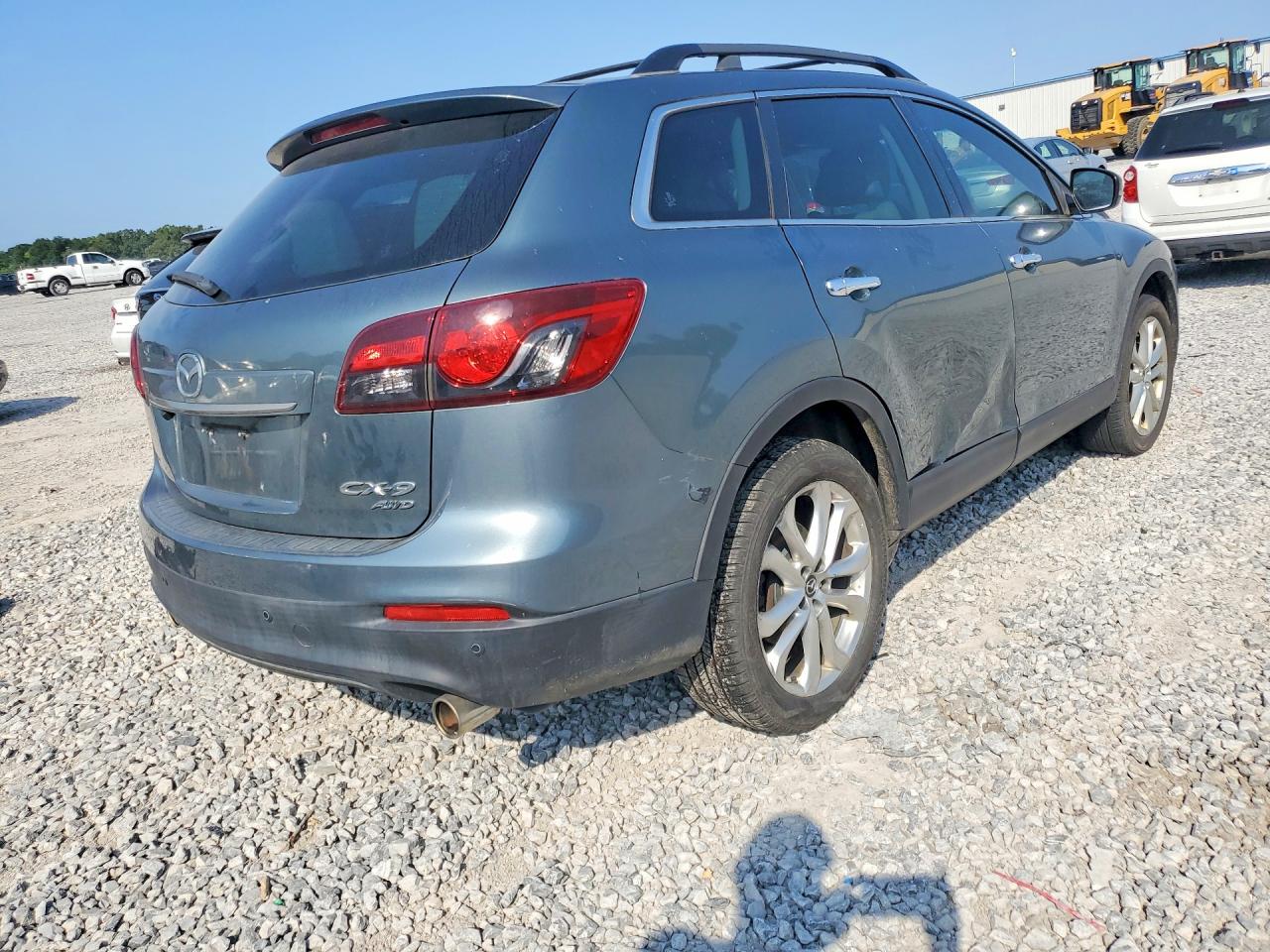 2013 Mazda Cx-9 Grand Touring Green vin: JM3TB3DA9D0423815