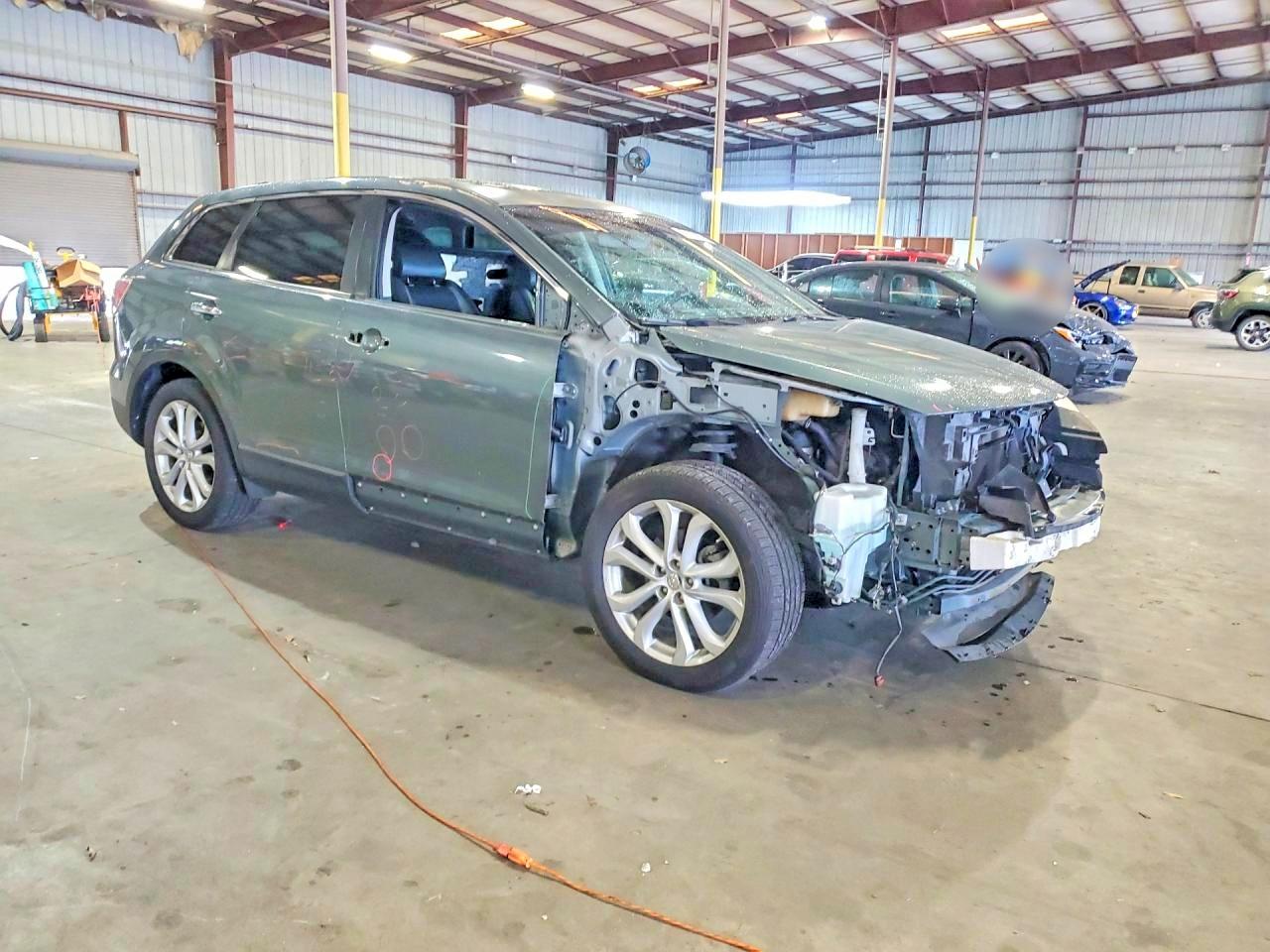 2012 Mazda Cx-9 Green vin: JM3TB3DAXC0345558