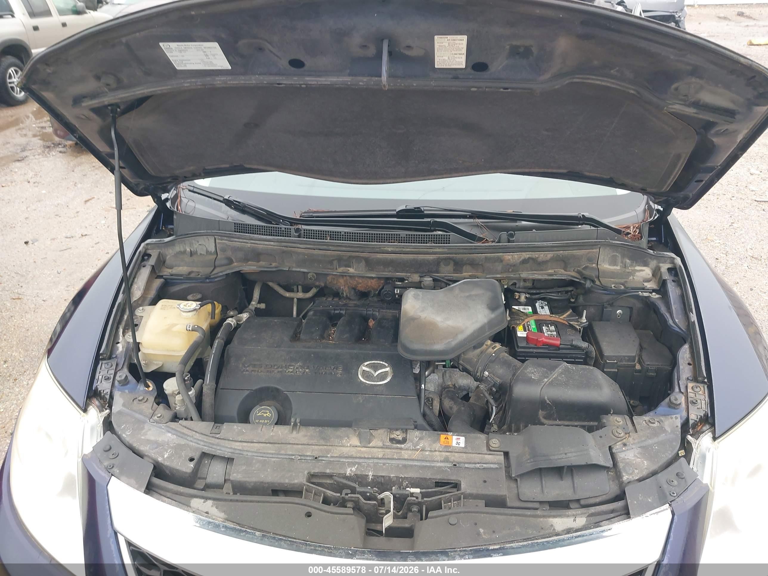 2012 Mazda Cx-9 Grand Touring Blue vin: JM3TB3DAXC0355619