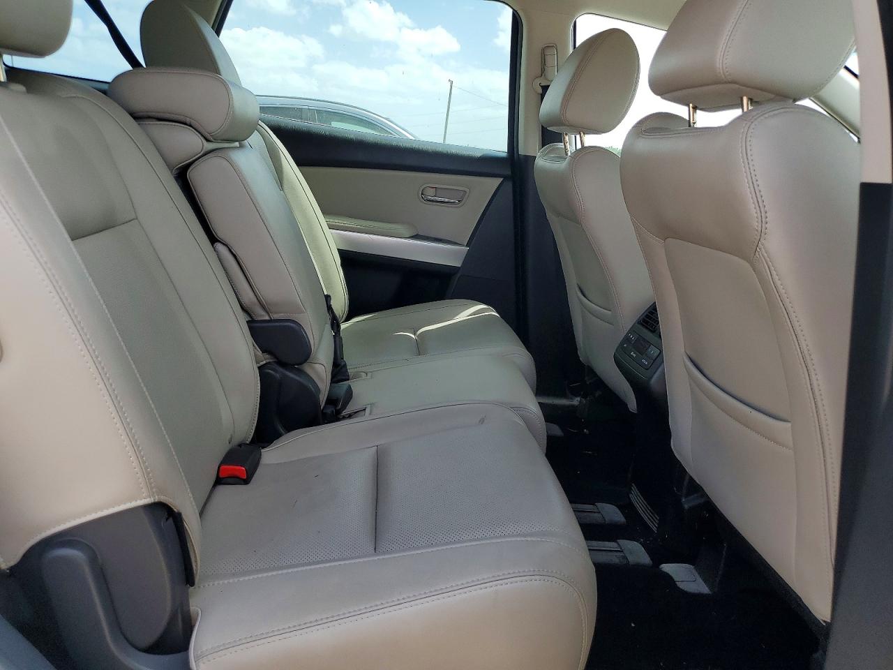 2014 Mazda Cx-9 Grand Touring White vin: JM3TB3DAXE0442259