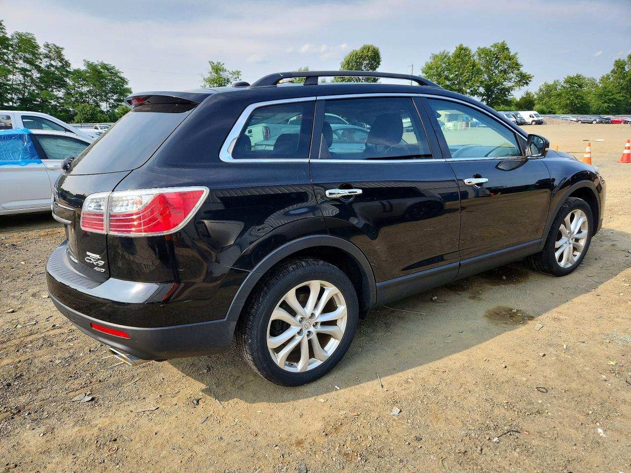 2011 Mazda Cx-9 Black vin: JM3TB3DV0B0305796