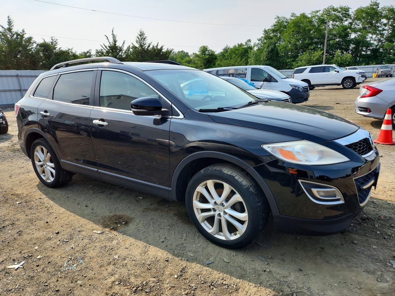 2011 Mazda Cx-9 Black vin: JM3TB3DV0B0305796