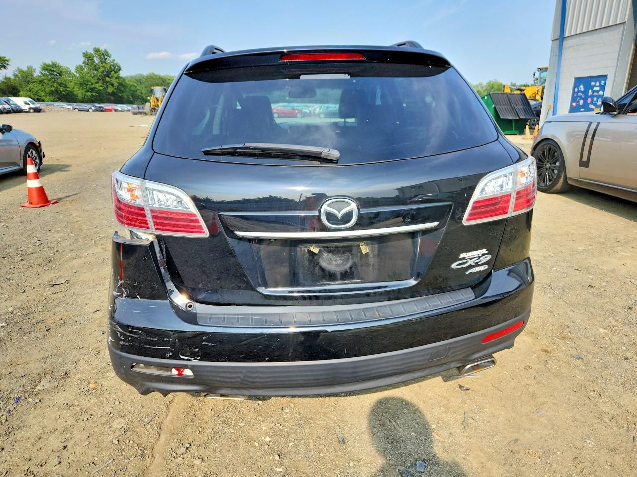 2011 Mazda Cx-9 Black vin: JM3TB3DV0B0305796