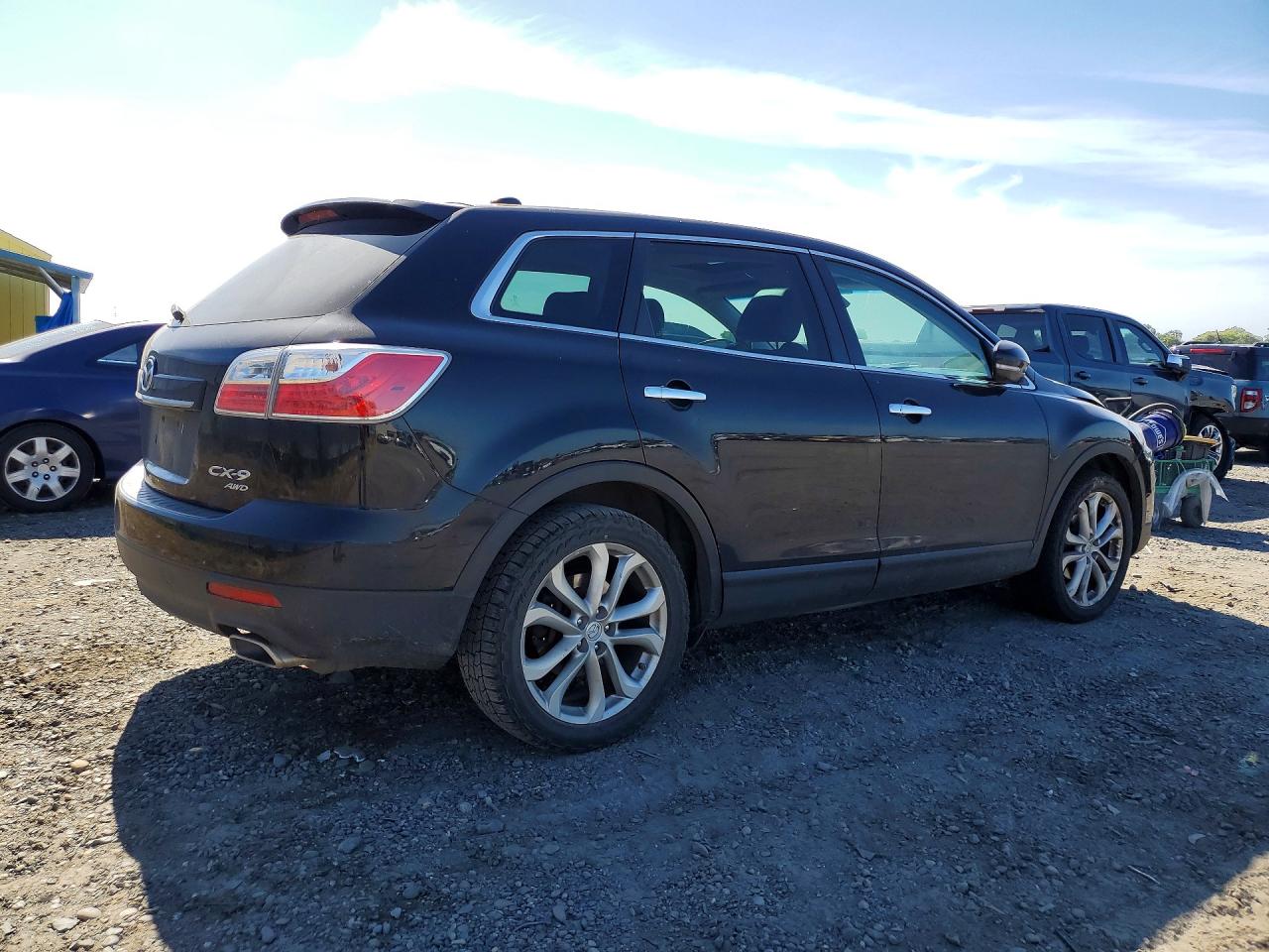 2011 Mazda Cx-9 Black vin: JM3TB3DV0B0330746
