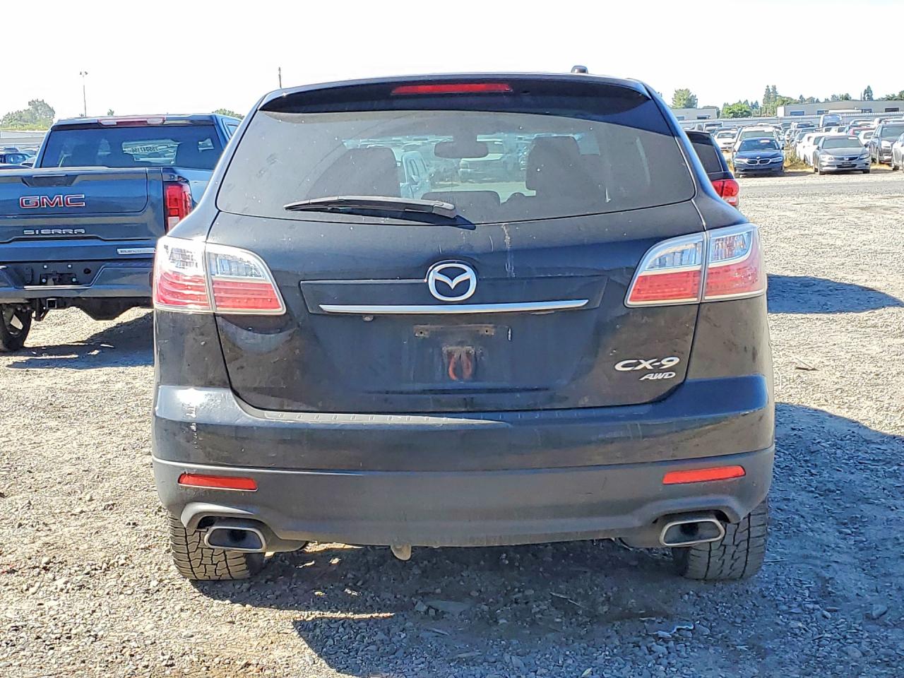 2011 Mazda Cx-9 Black vin: JM3TB3DV0B0330746