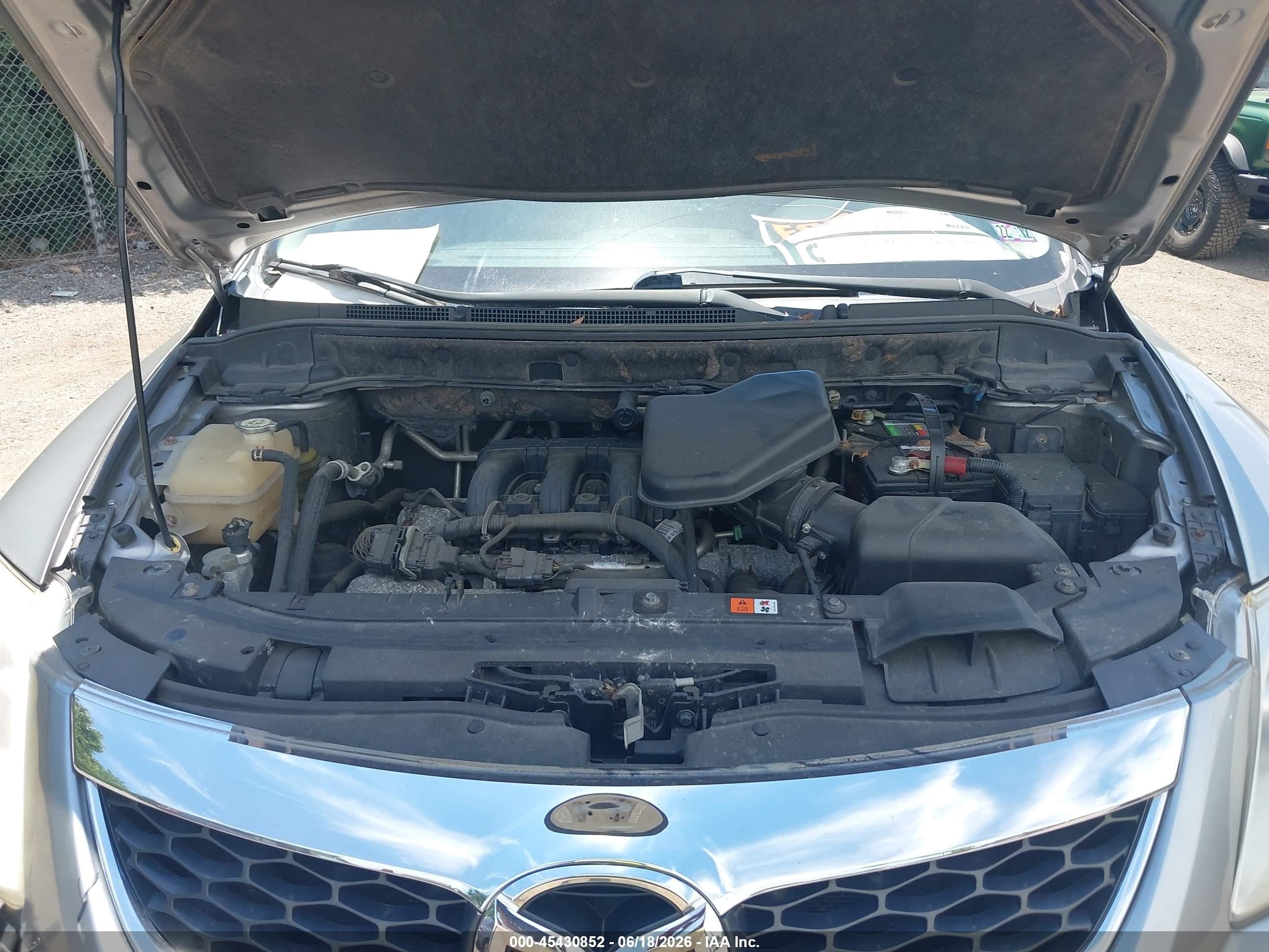 2011 Mazda Cx-9 Grand Touring Silver vin: JM3TB3DV1B0328178