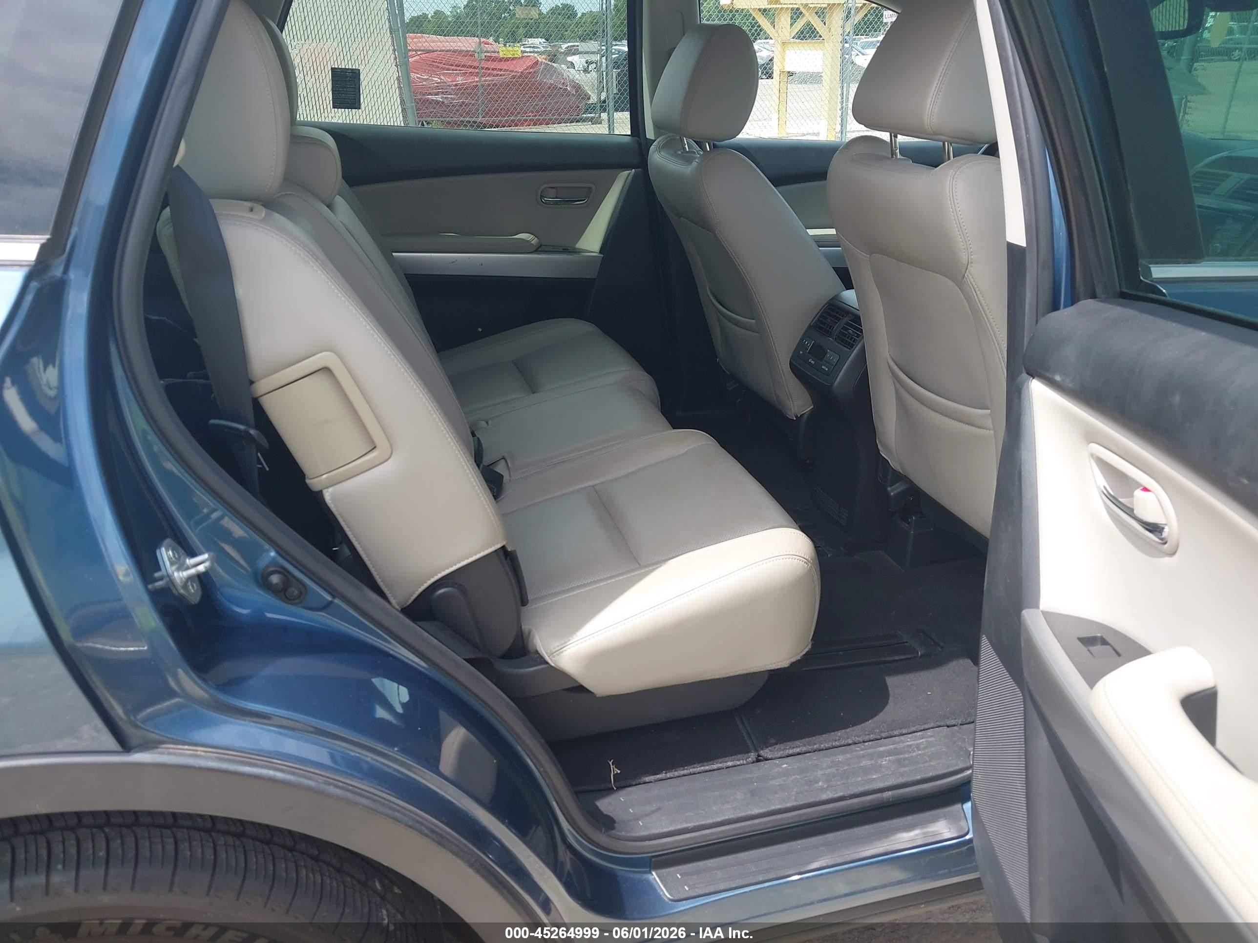 2014 Mazda Cx-9 Grand Touring Синий vin: JM3TB3DV1E0438507