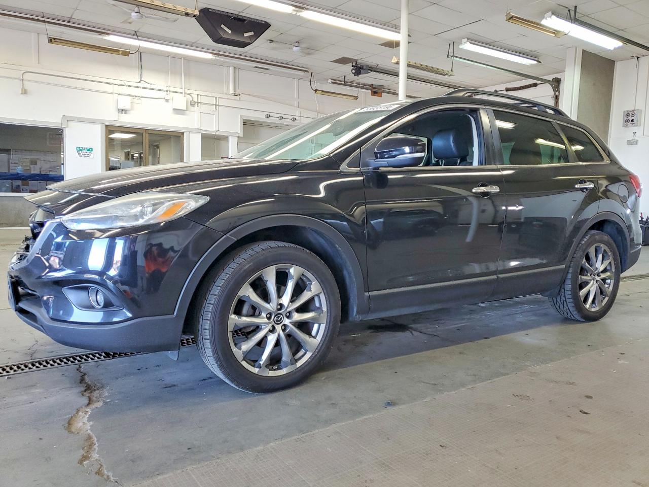 2015 Mazda Cx-9 Grand Touring Black vin: JM3TB3DV1F0468785