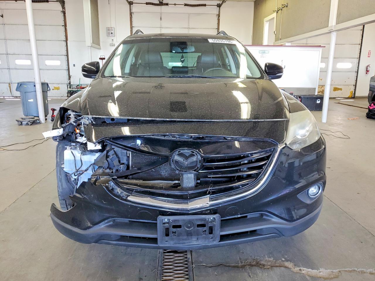 2015 Mazda Cx-9 Grand Touring Black vin: JM3TB3DV1F0468785