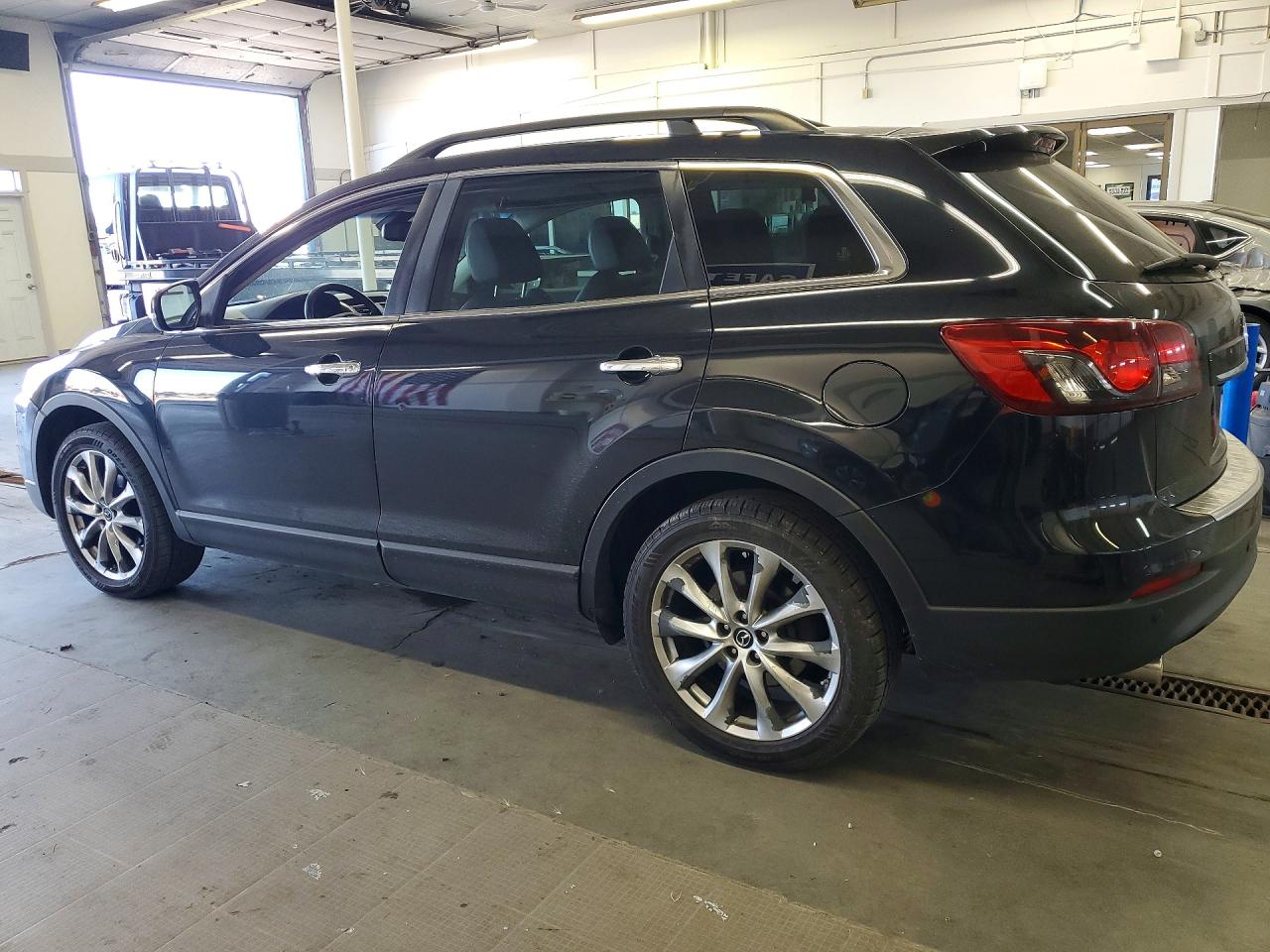 2015 Mazda Cx-9 Grand Touring Black vin: JM3TB3DV1F0468785