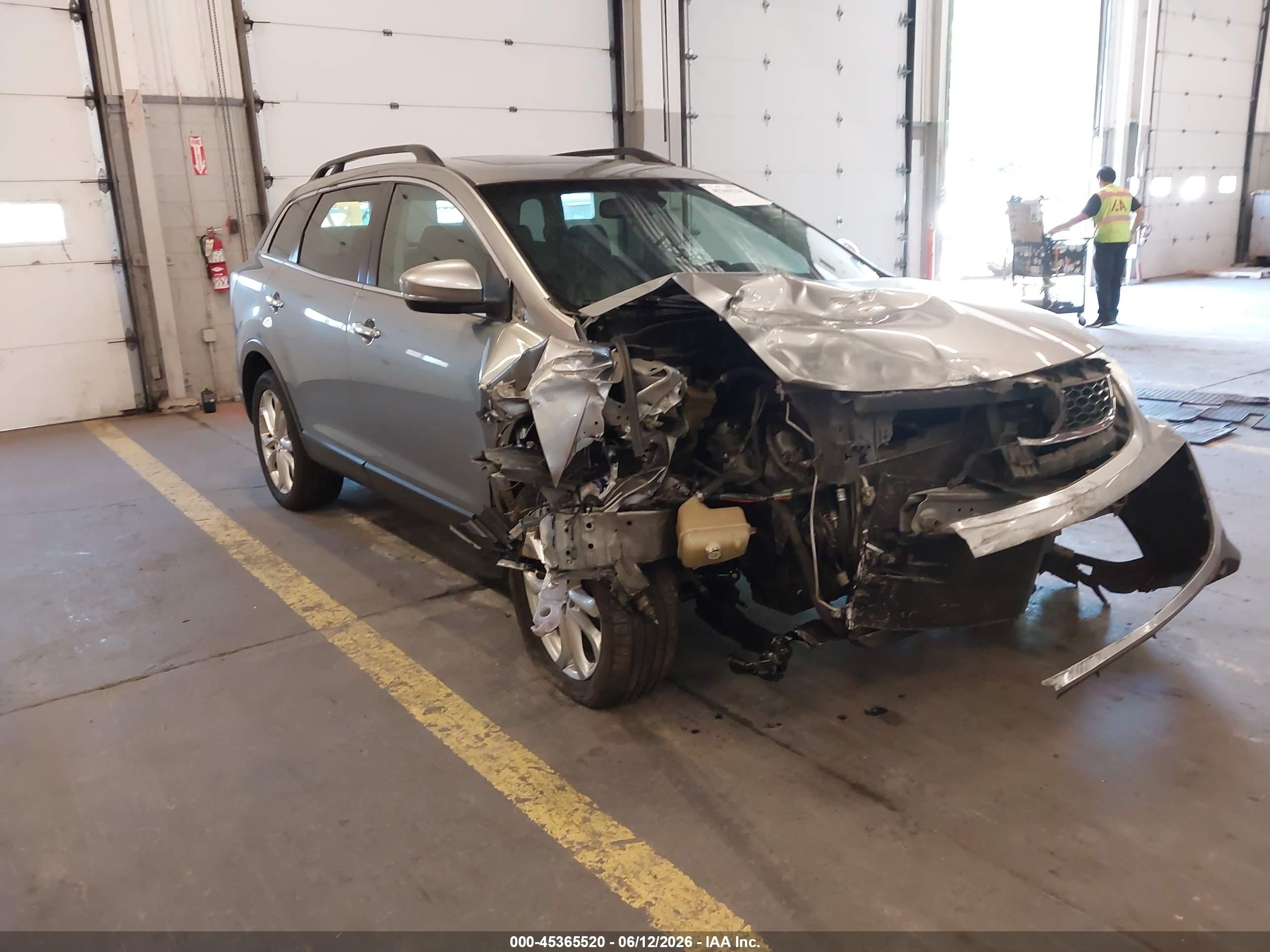 2011 Mazda Cx-9 Grand Touring Серебряный vin: JM3TB3DV2B0325399