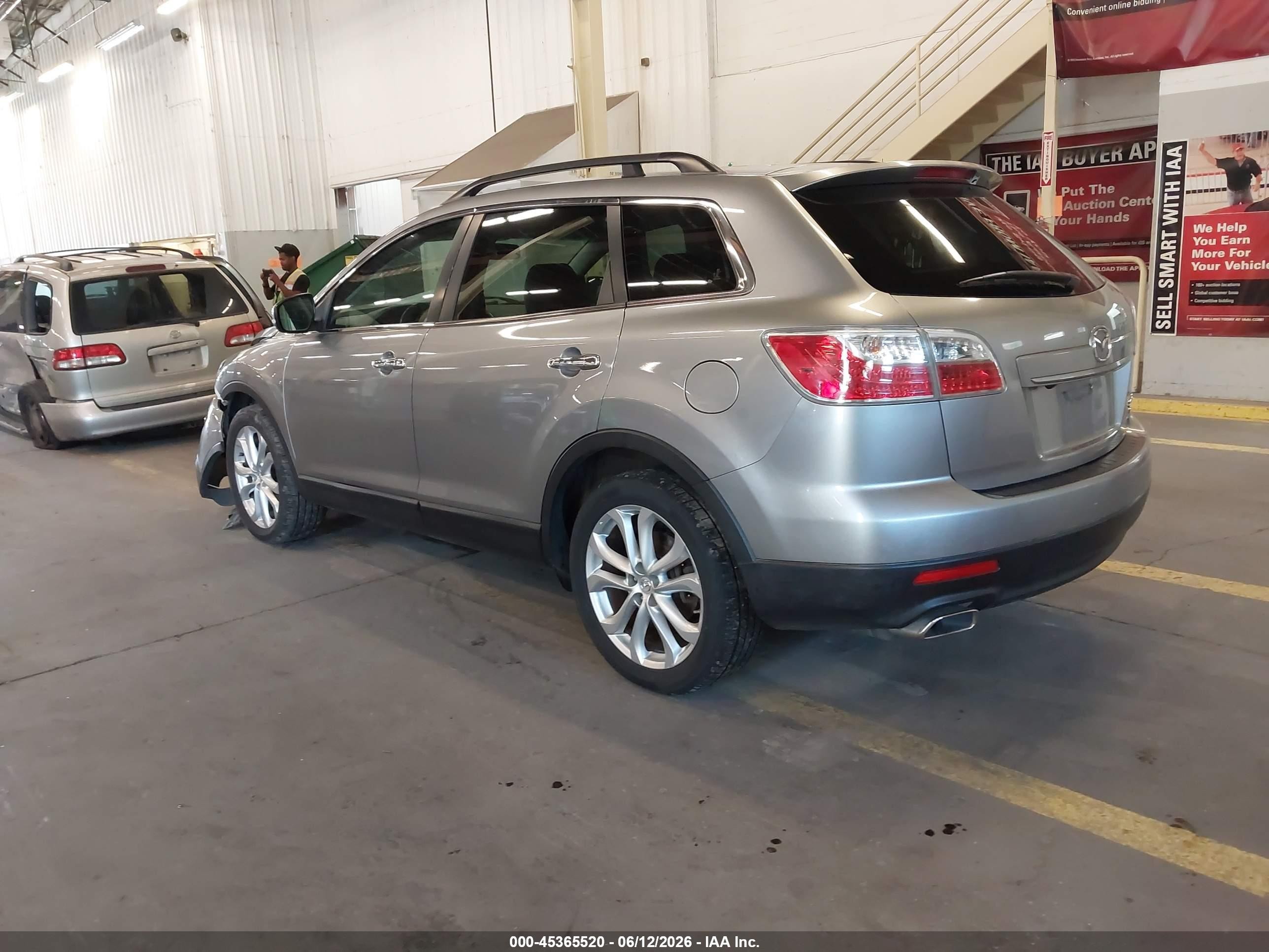 2011 Mazda Cx-9 Grand Touring Серебряный vin: JM3TB3DV2B0325399