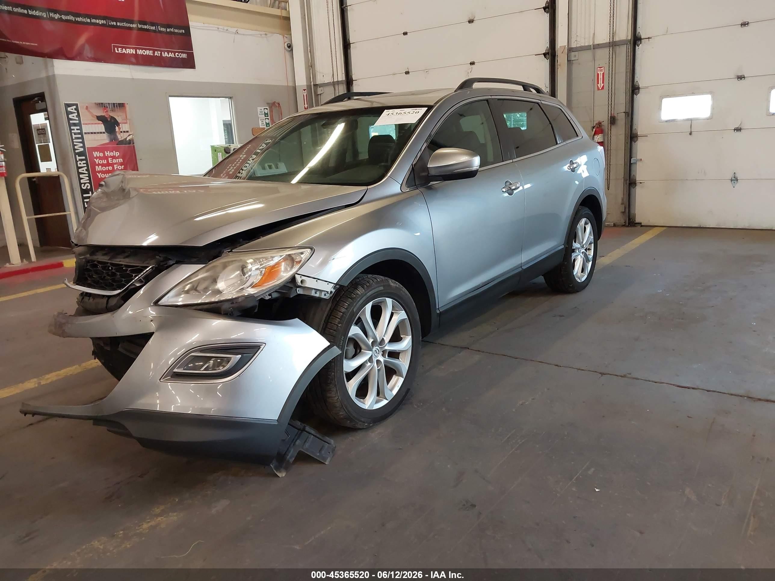 2011 Mazda Cx-9 Grand Touring Серебряный vin: JM3TB3DV2B0325399