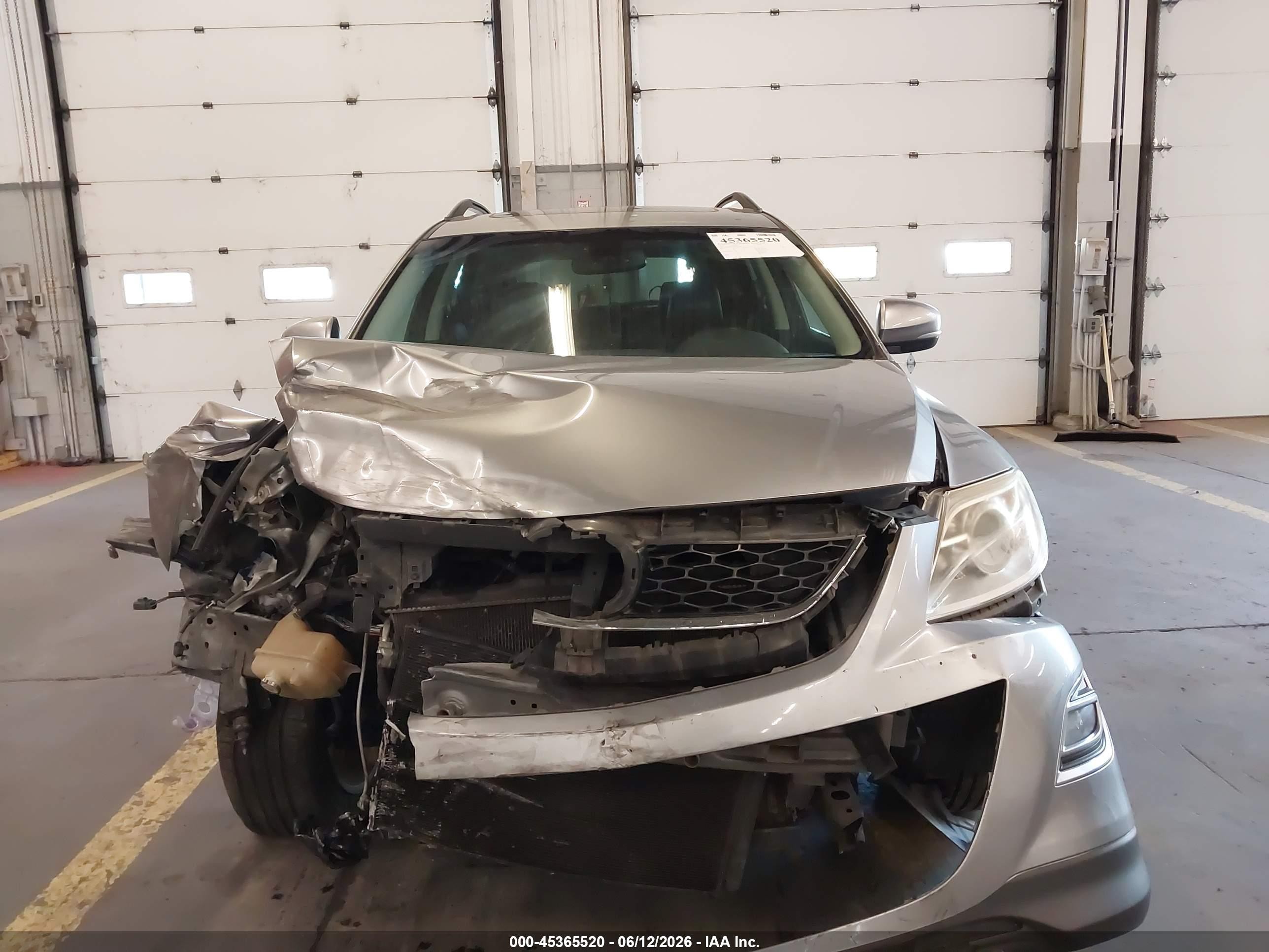 2011 Mazda Cx-9 Grand Touring Серебряный vin: JM3TB3DV2B0325399