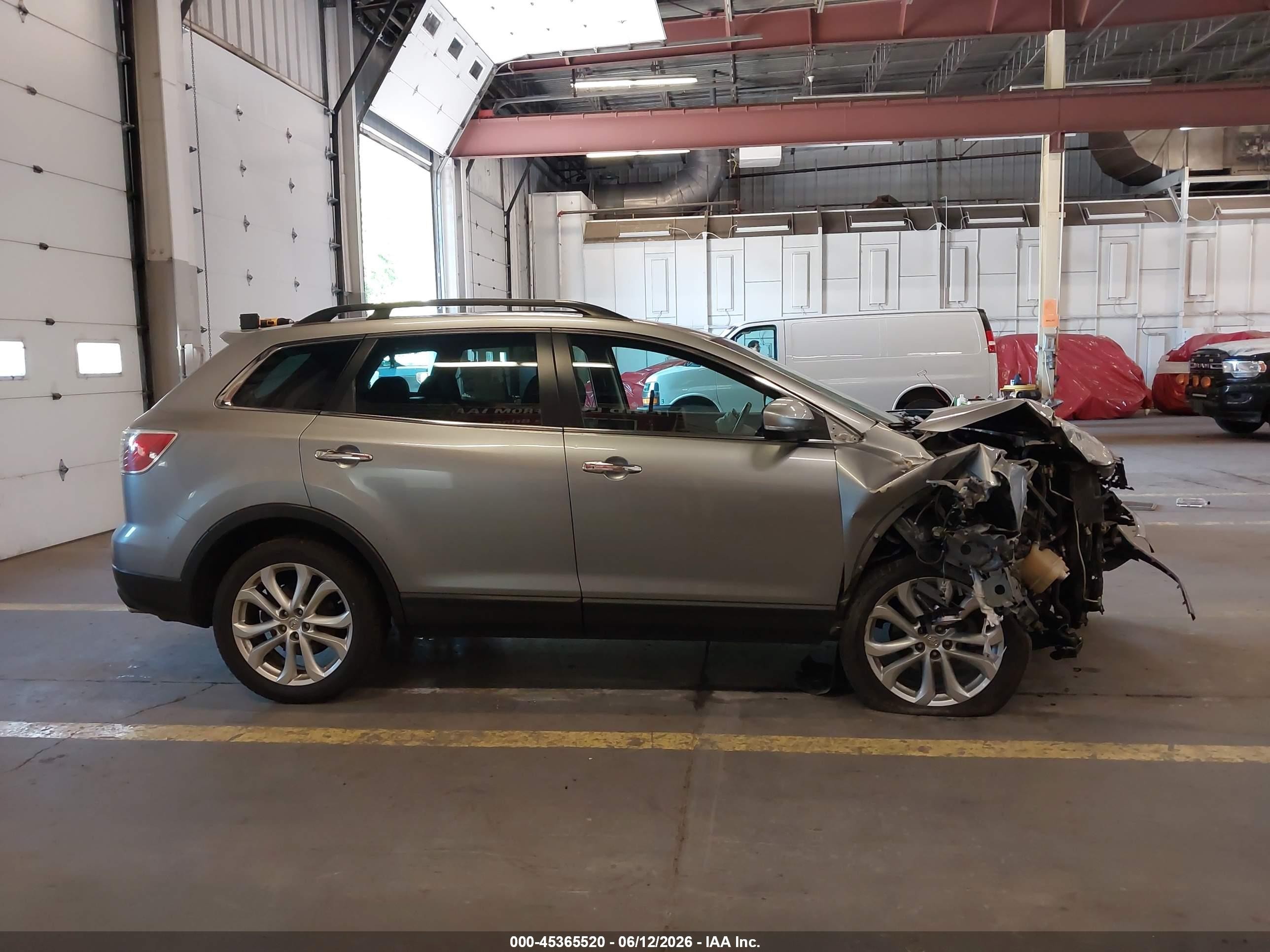 2011 Mazda Cx-9 Grand Touring Серебряный vin: JM3TB3DV2B0325399