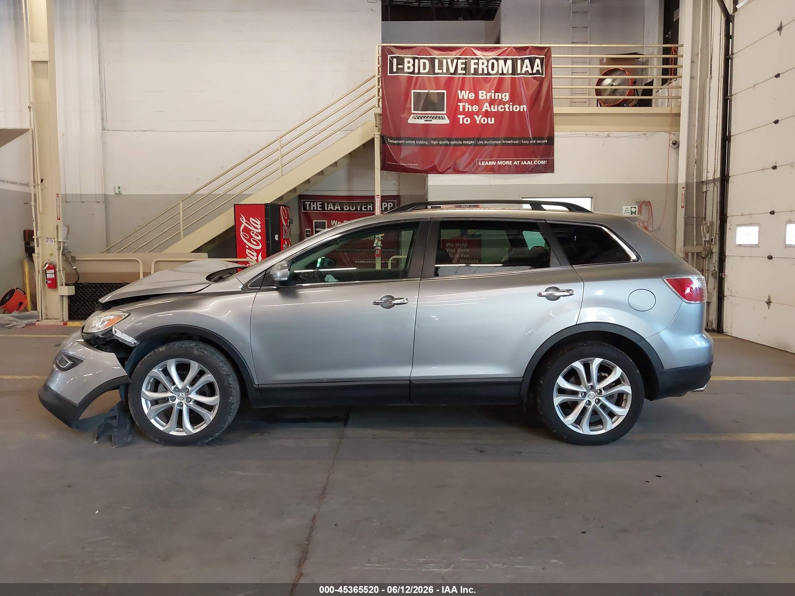 2011 Mazda Cx-9 Grand Touring Серебряный vin: JM3TB3DV2B0325399