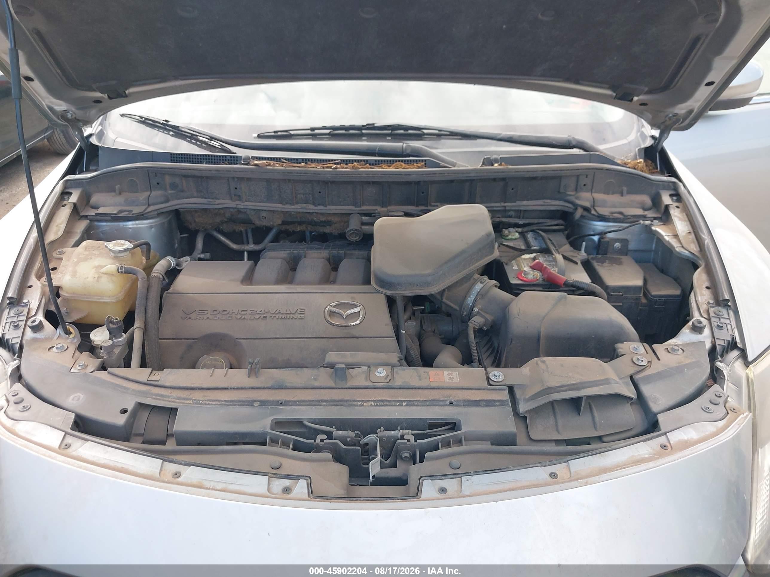 2014 Mazda Cx-9 Grand Touring Silver vin: JM3TB3DV2E0426284