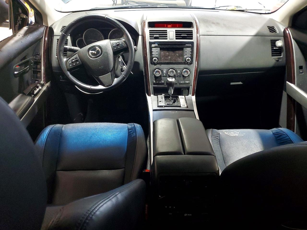 2015 Mazda Cx-9 Grand Touring Blue vin: JM3TB3DV2F0450120