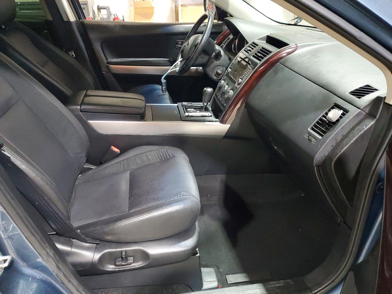 2015 Mazda Cx-9 Grand Touring Blue vin: JM3TB3DV2F0450120