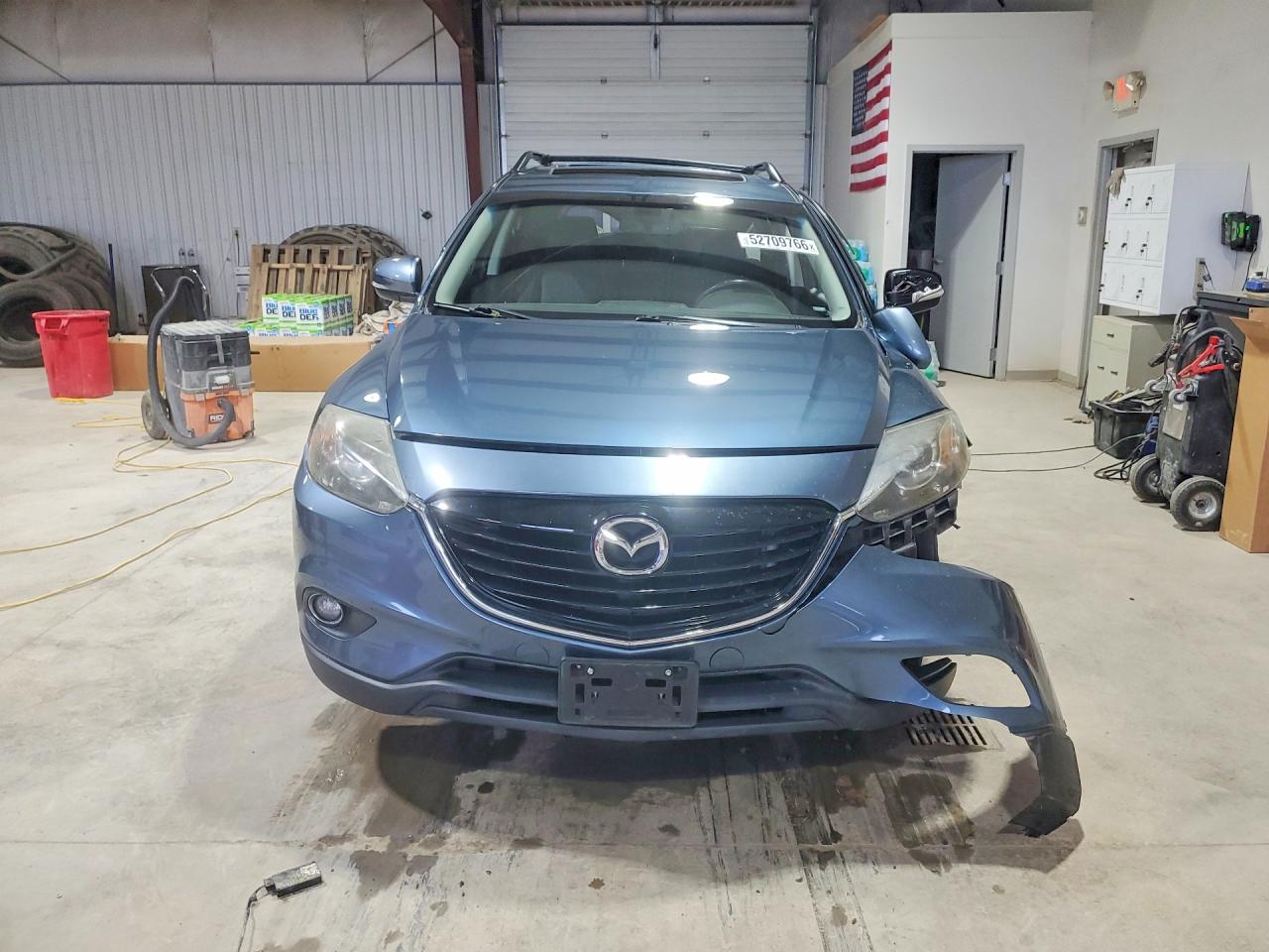 2015 Mazda Cx-9 Grand Touring Blue vin: JM3TB3DV2F0450120