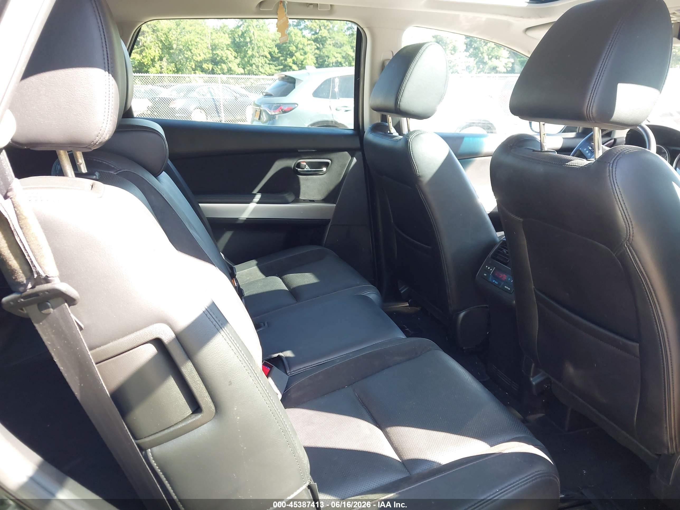 2015 Mazda Cx-9 Grand Touring Black vin: JM3TB3DV3F0449395