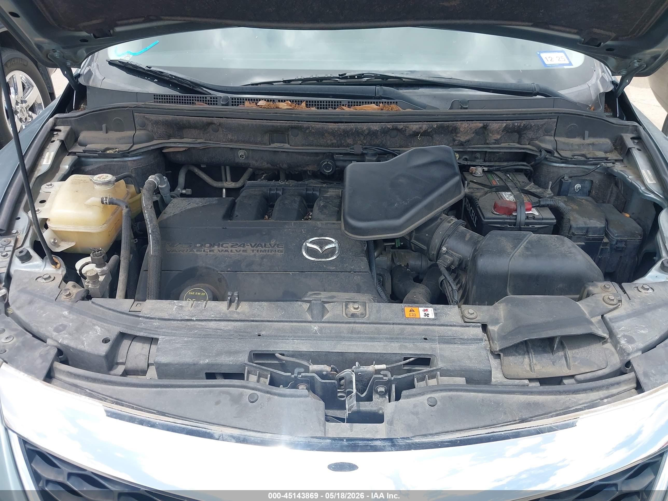 2011 Mazda Cx-9 Grand Touring Teal vin: JM3TB3DV4B0302657