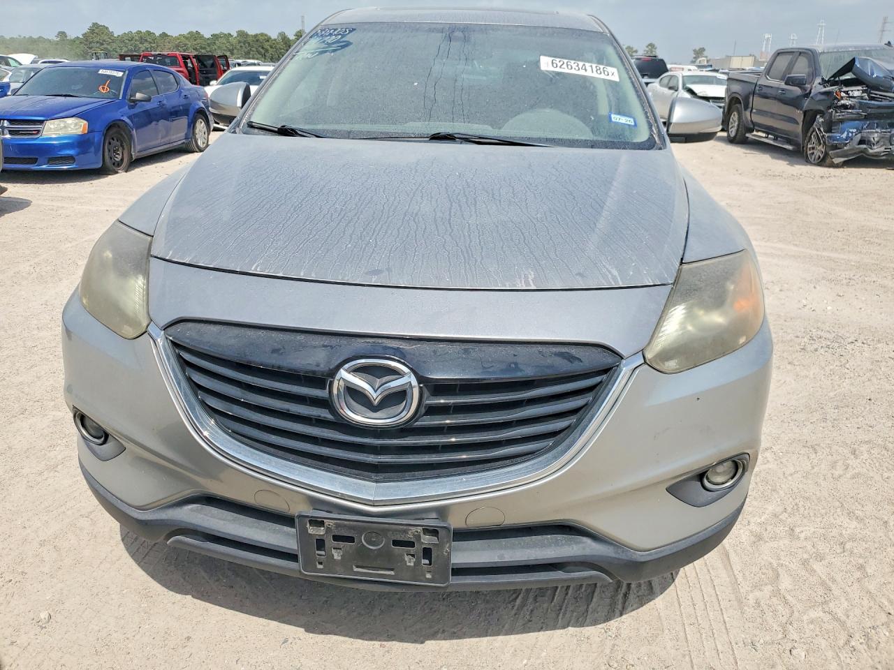 2014 Mazda Cx-9 Grand Touring Silver vin: JM3TB3DV4E0433480