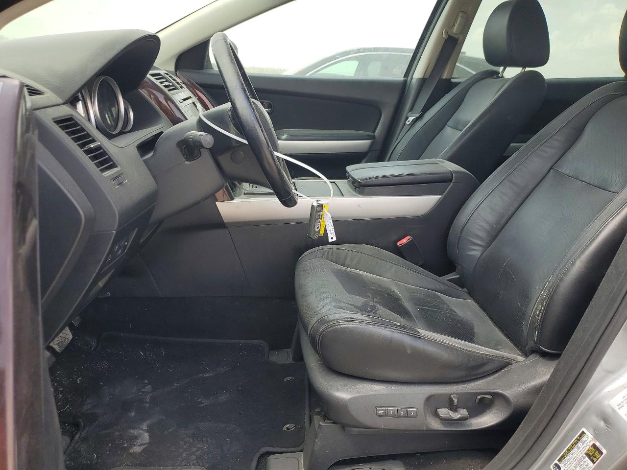 2014 Mazda Cx-9 Grand Touring Silver vin: JM3TB3DV4E0433480