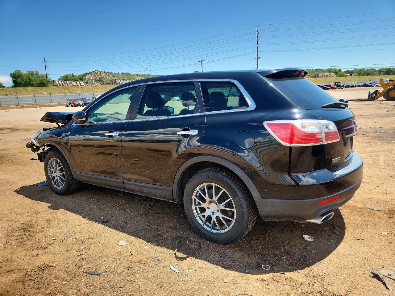 2012 Mazda Cx-9 Black vin: JM3TB3DV5C0356468