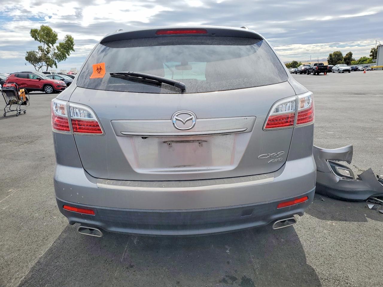 2012 Mazda Cx-9 Gray vin: JM3TB3DV5C0361086