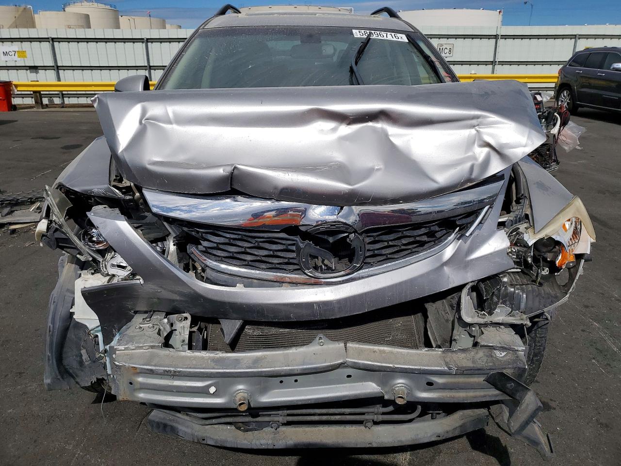 2012 Mazda Cx-9 Gray vin: JM3TB3DV5C0361086