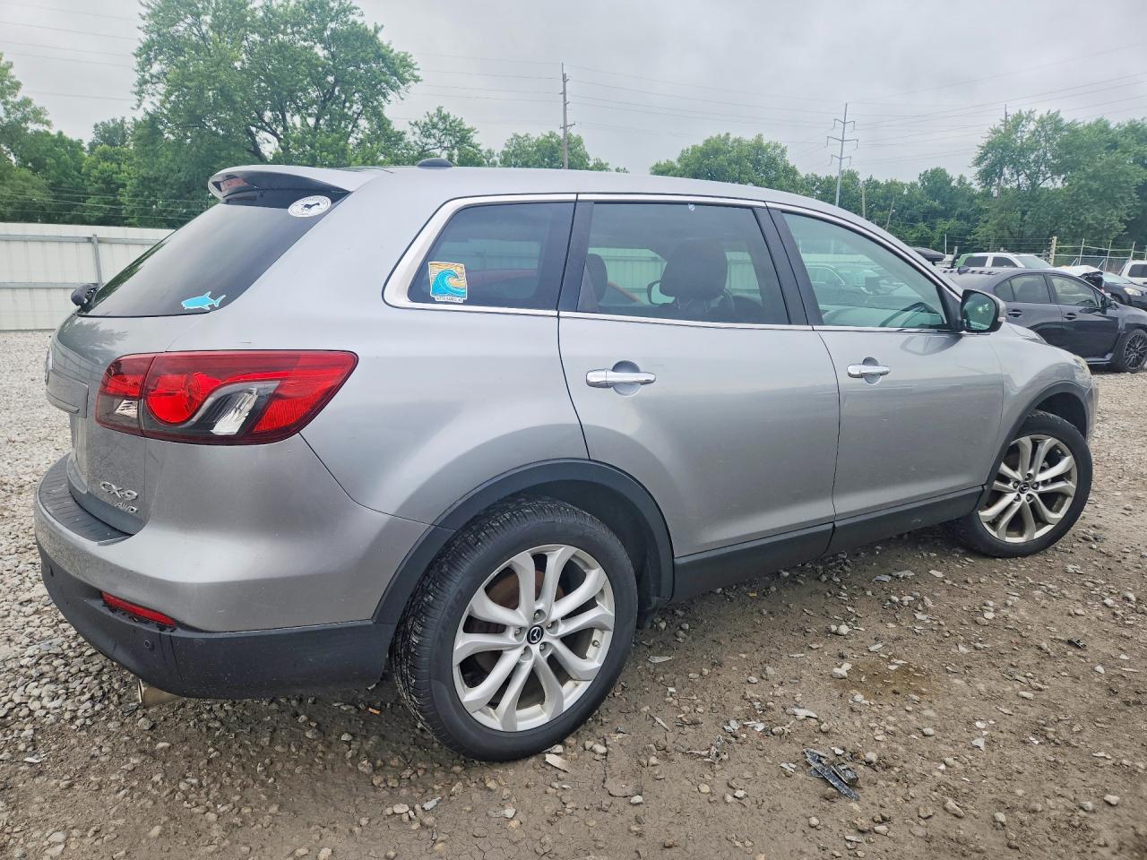 2013 Mazda Cx-9 Grand Touring Серебряный vin: JM3TB3DV5D0401040