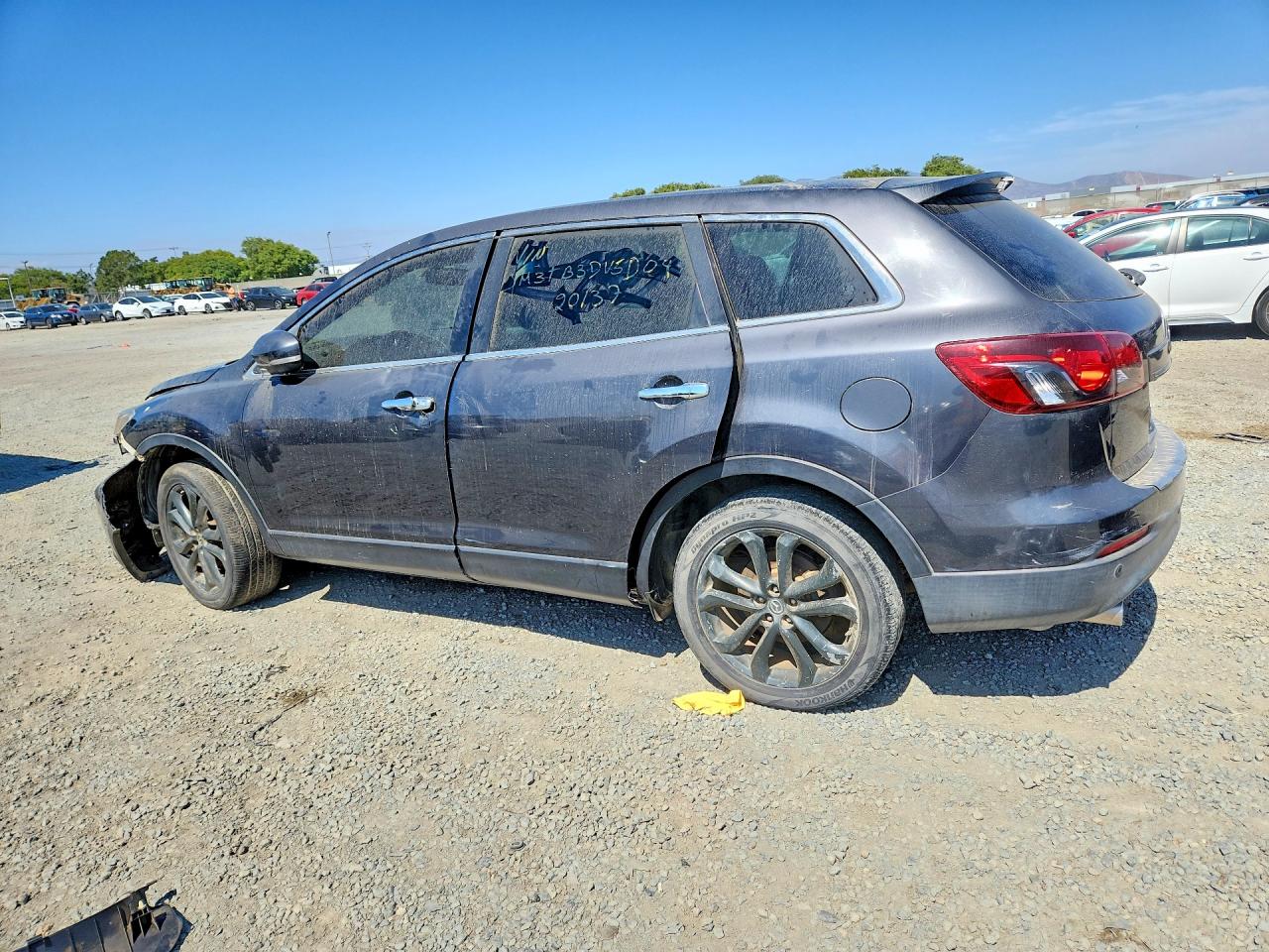 2013 Mazda Cx-9 Grand Touring Серый vin: JM3TB3DV5D0420137