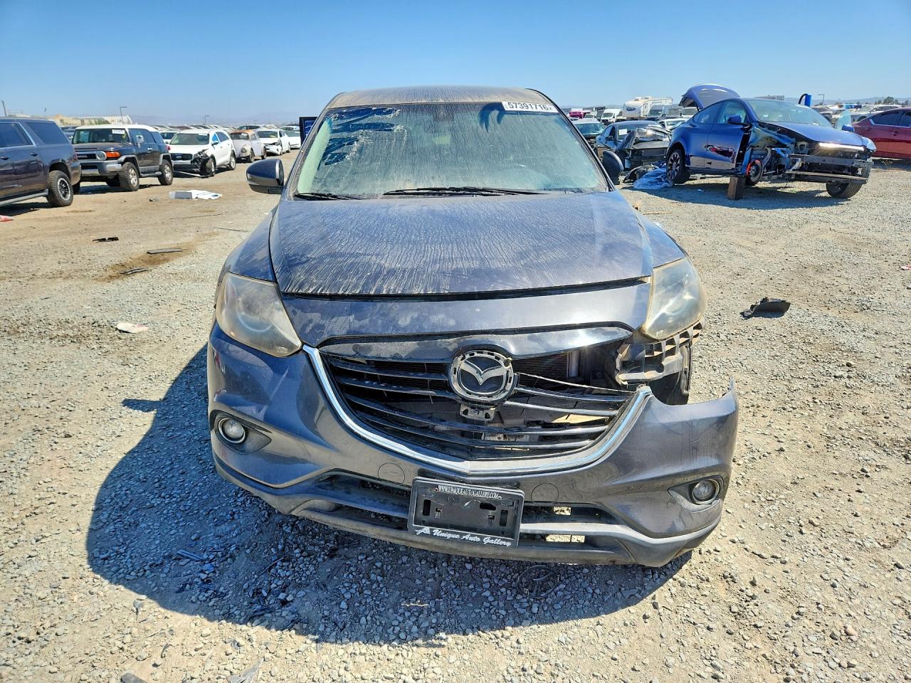 2013 Mazda Cx-9 Grand Touring Серый vin: JM3TB3DV5D0420137