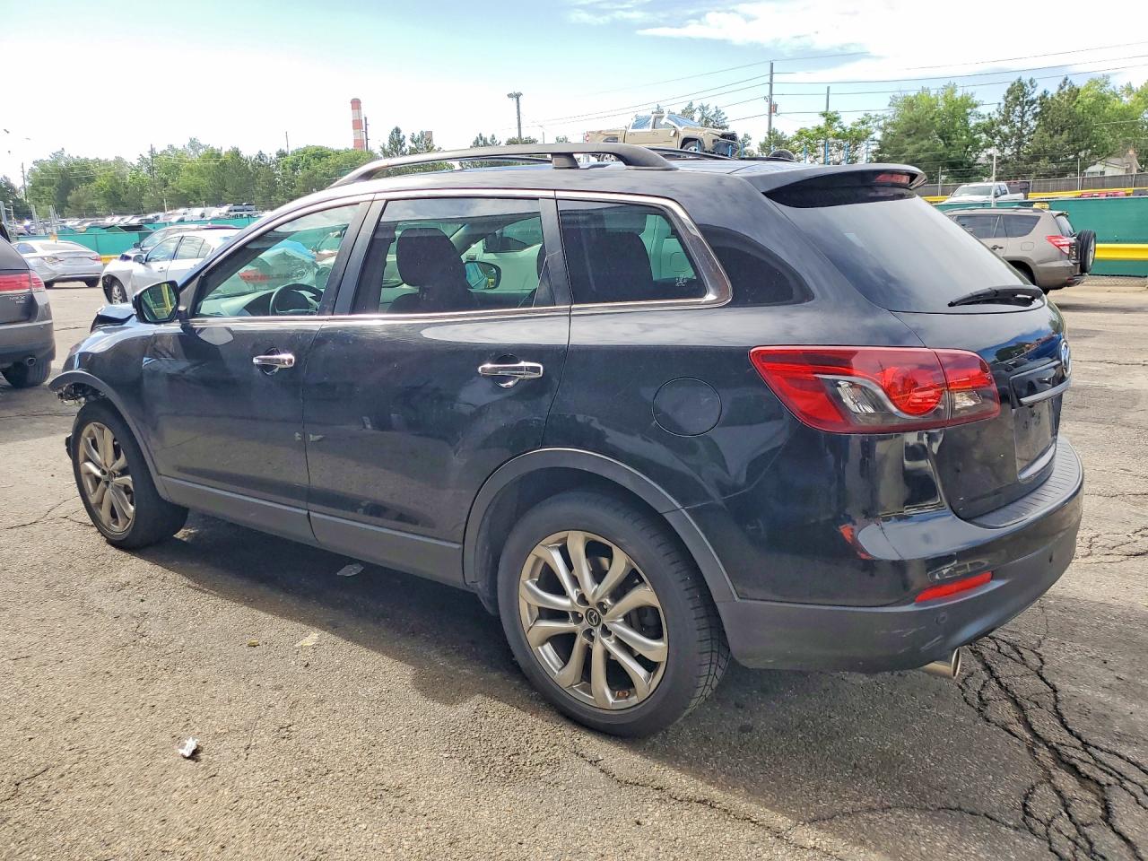 2013 Mazda Cx-9 Grand Touring Black vin: JM3TB3DV5D0421434