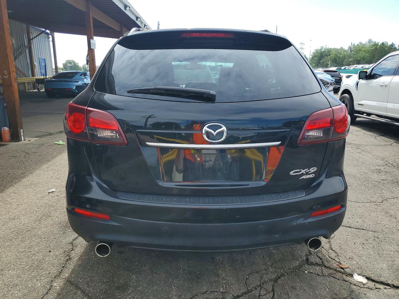 2013 Mazda Cx-9 Grand Touring Black vin: JM3TB3DV5D0421434