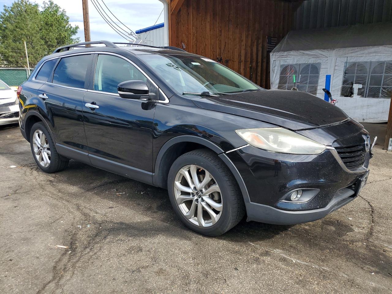 2013 Mazda Cx-9 Grand Touring Black vin: JM3TB3DV5D0421434