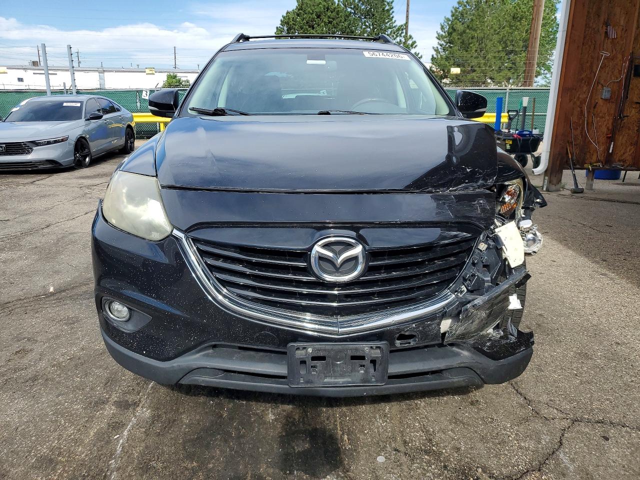 2013 Mazda Cx-9 Grand Touring Black vin: JM3TB3DV5D0421434