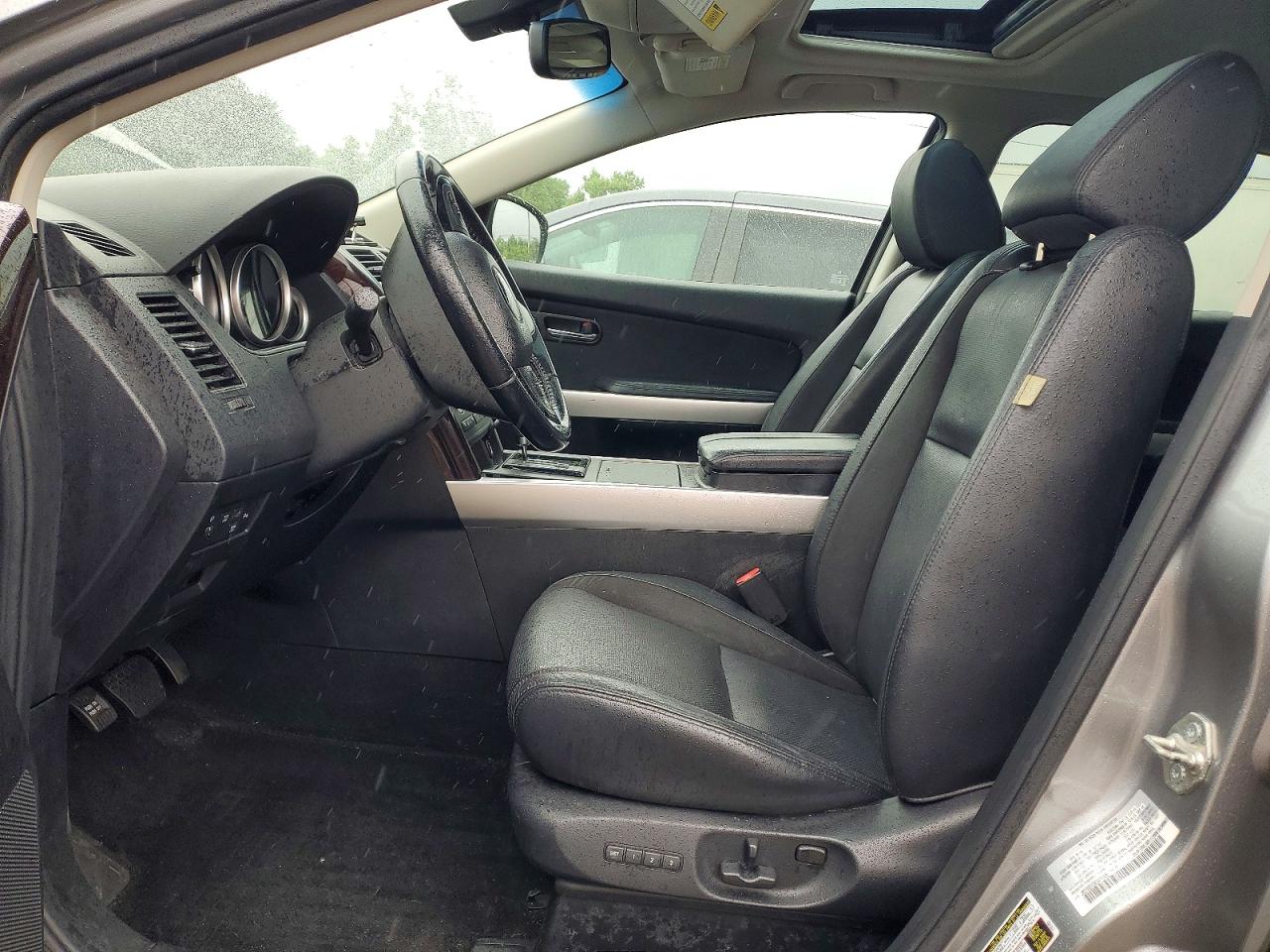 2014 Mazda Cx-9 Grand Touring Silver vin: JM3TB3DV5E0444536