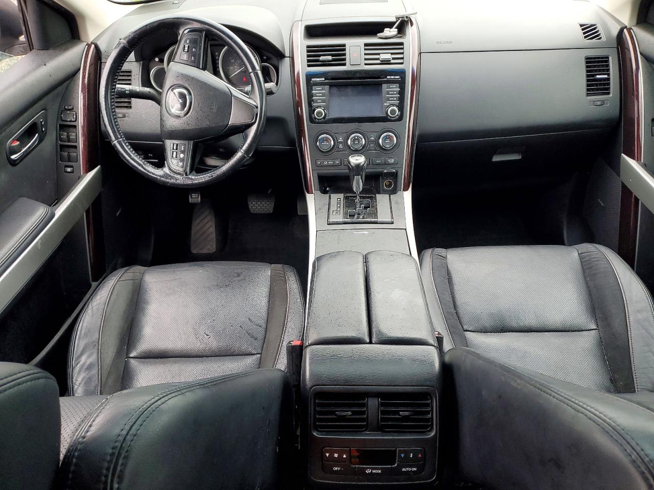 2014 Mazda Cx-9 Grand Touring Silver vin: JM3TB3DV5E0444536