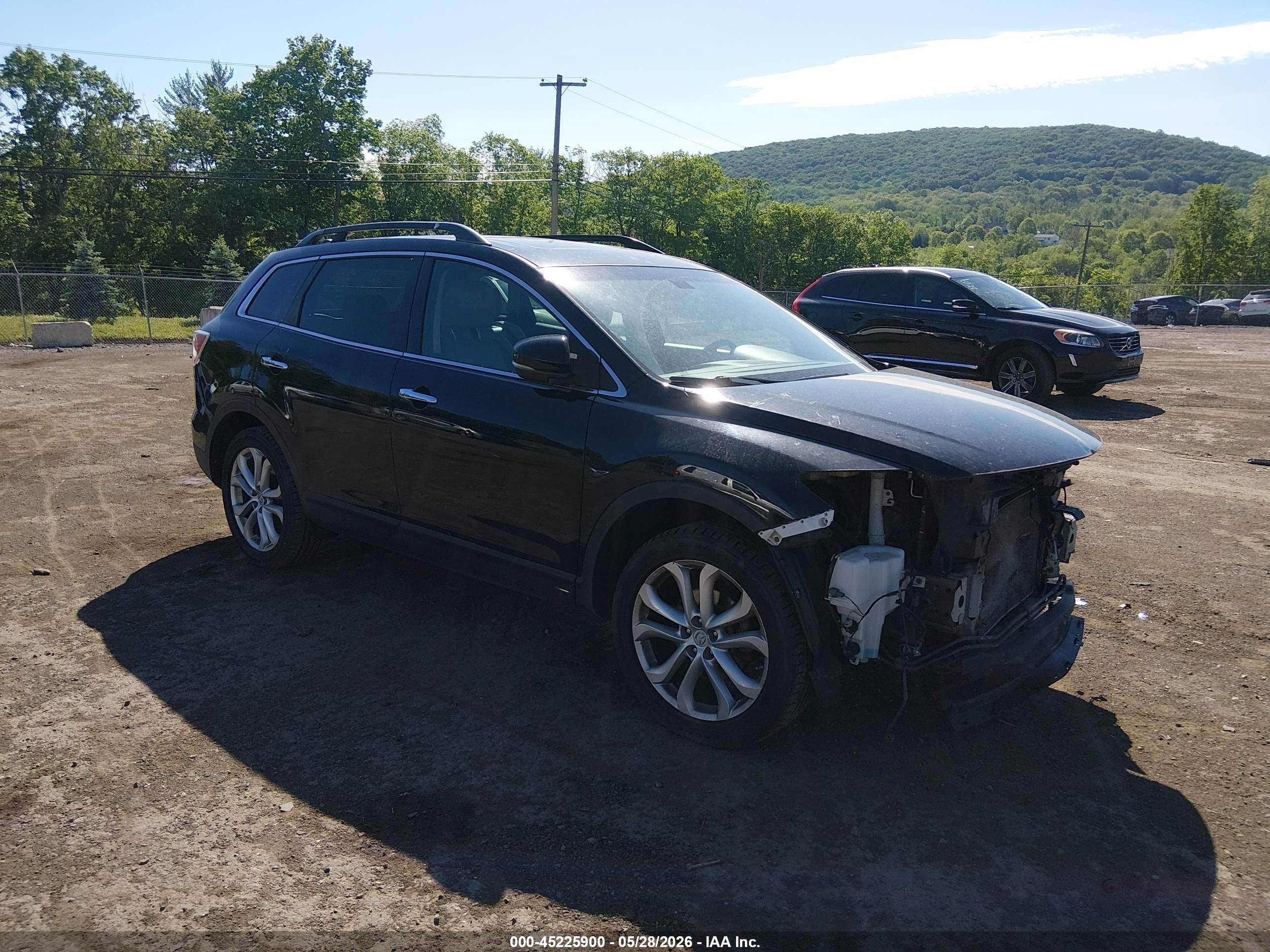 2011 Mazda Cx-9 Grand Touring Black vin: JM3TB3DV6B0300991