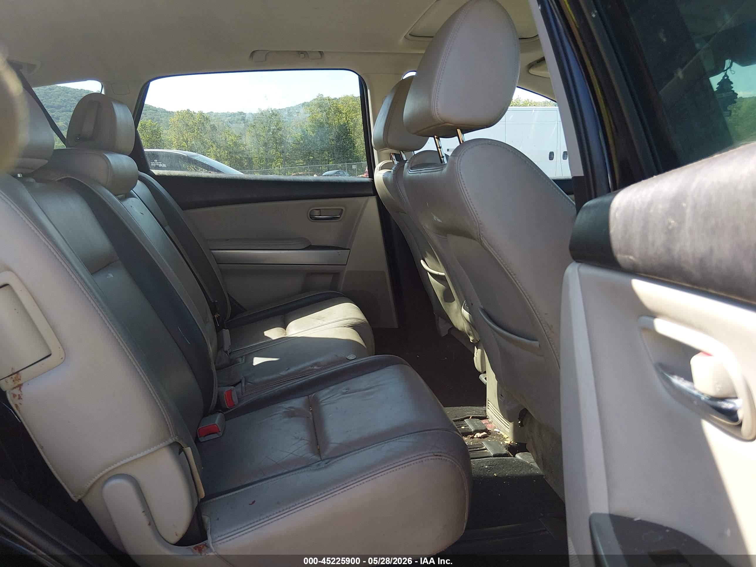 2011 Mazda Cx-9 Grand Touring Black vin: JM3TB3DV6B0300991