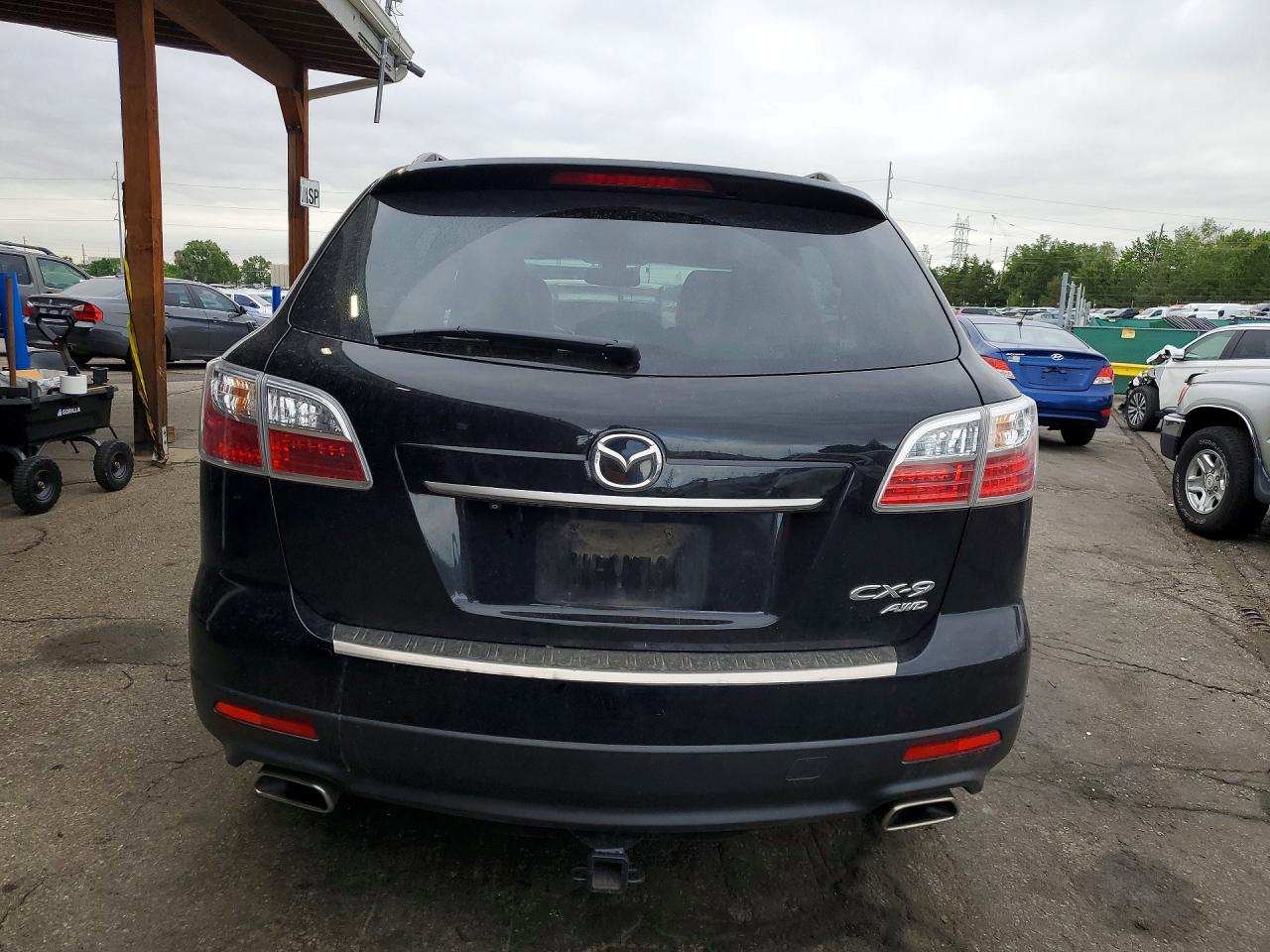 2012 Mazda Cx-9 Черный vin: JM3TB3DV6C0340716