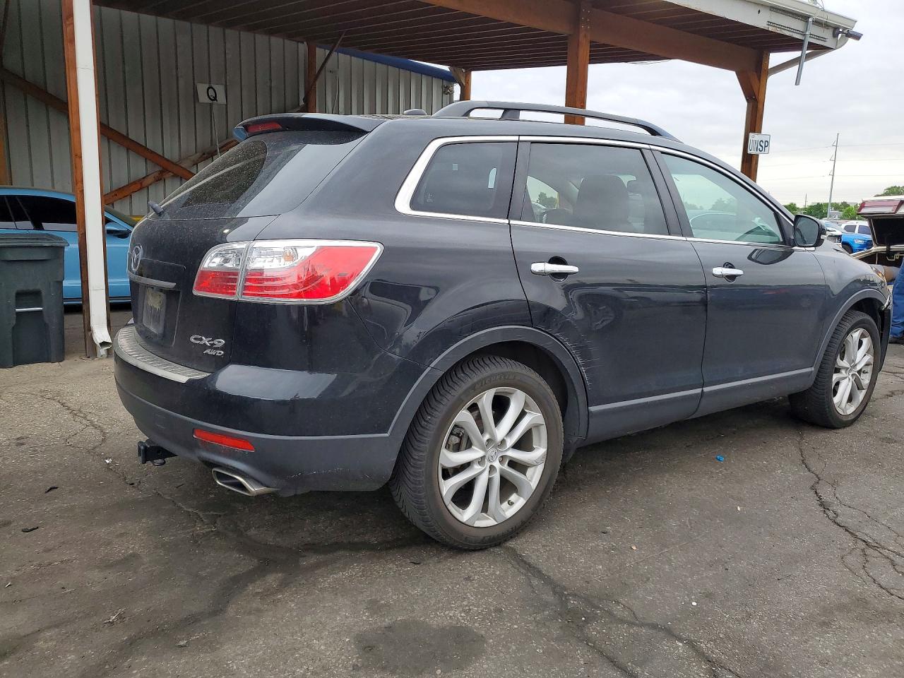 2012 Mazda Cx-9 Черный vin: JM3TB3DV6C0340716