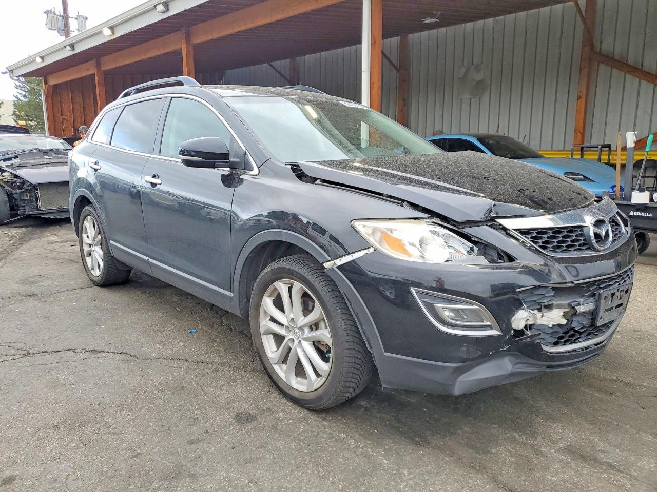 2012 Mazda Cx-9 Черный vin: JM3TB3DV6C0340716