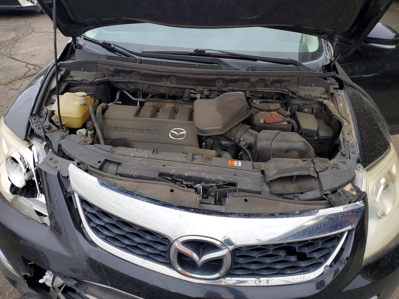 2012 Mazda Cx-9 Черный vin: JM3TB3DV6C0340716